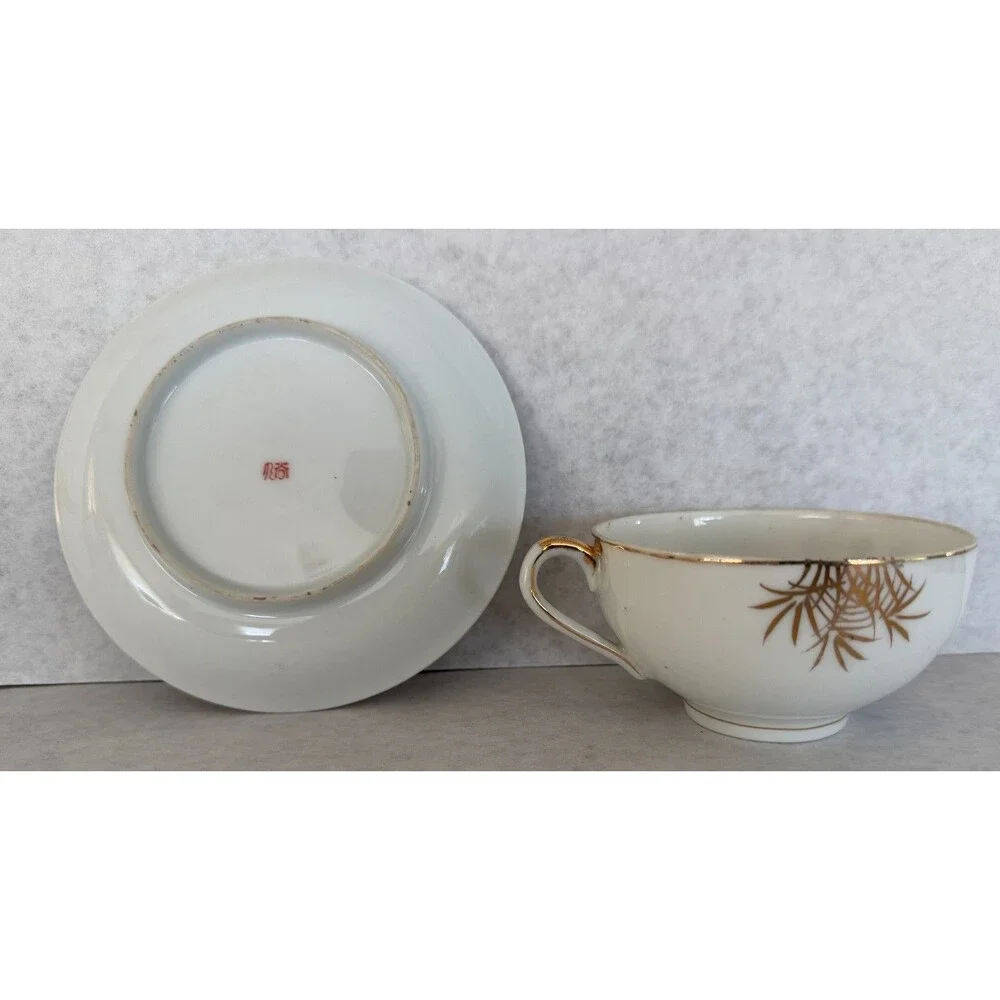 Lithophane Cup and Saucer